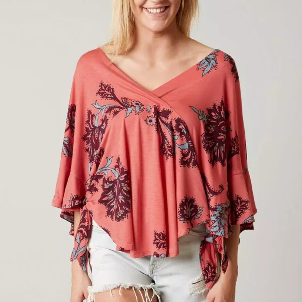 Free People Maui Wowie Top Passion Flower Pink {Small} - Picture 12 of 16
